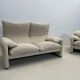 Maralunga 2-seater sofa by Vico Magistretti for Cassina