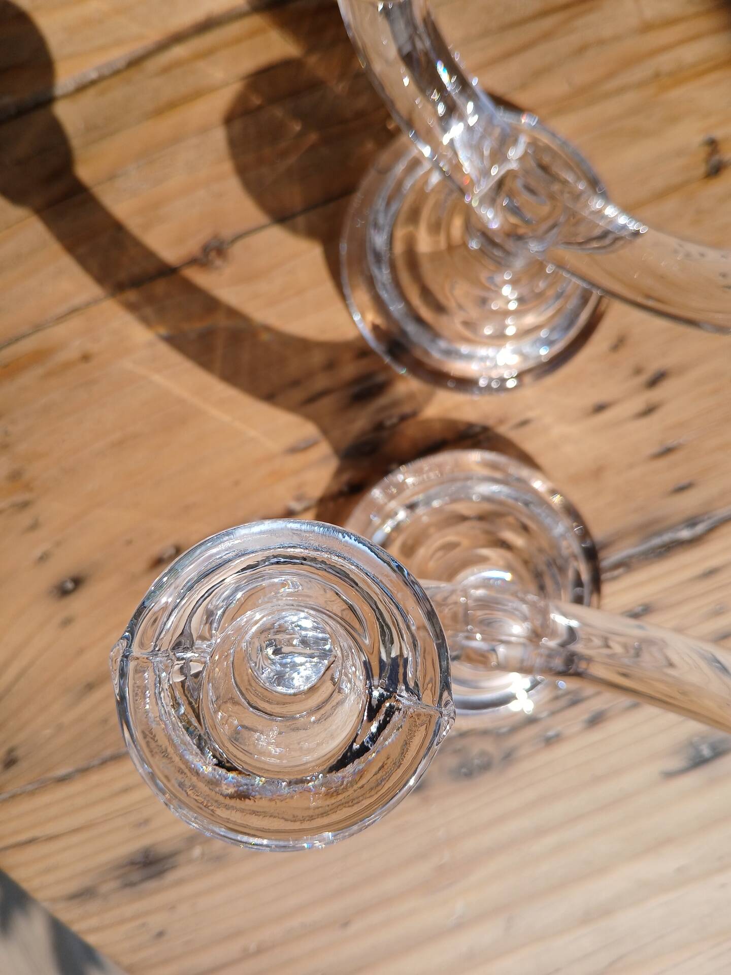 Set of 2 double candle holders