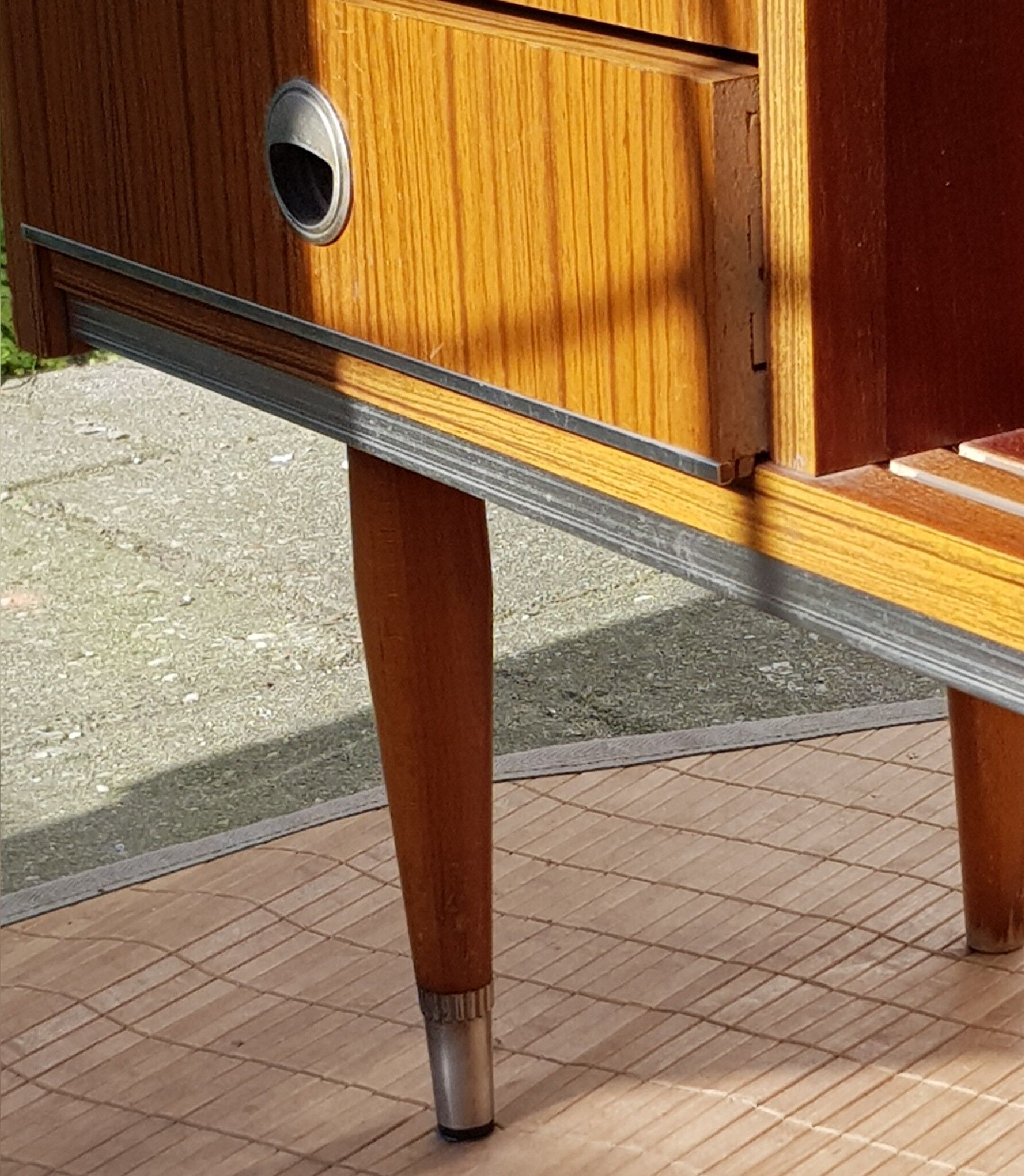 Enfilade haute scandinave 1960