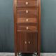 Small mahogany chest of drawers, Louis XVI style – late 19th century