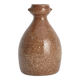 Japanese Shigaraki Inspired Handmade Stoneware Vase with Barnacle-Like Texture