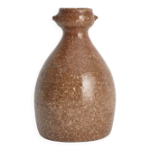 Japanese Shigaraki Inspired Handmade Stoneware Vase with Barnacle-Like Texture