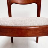 Set reupholstered Ole chairs by Niels Koefoed (2), 1960s