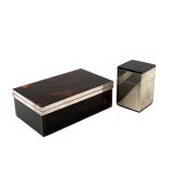 Hollywood regency luxury smoking set, Italy 1970