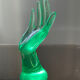 Vintage Plexiglas Ring Hand from the 70s-80s