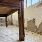 Country farmhouse table in solid beech and oak 2.5m XL