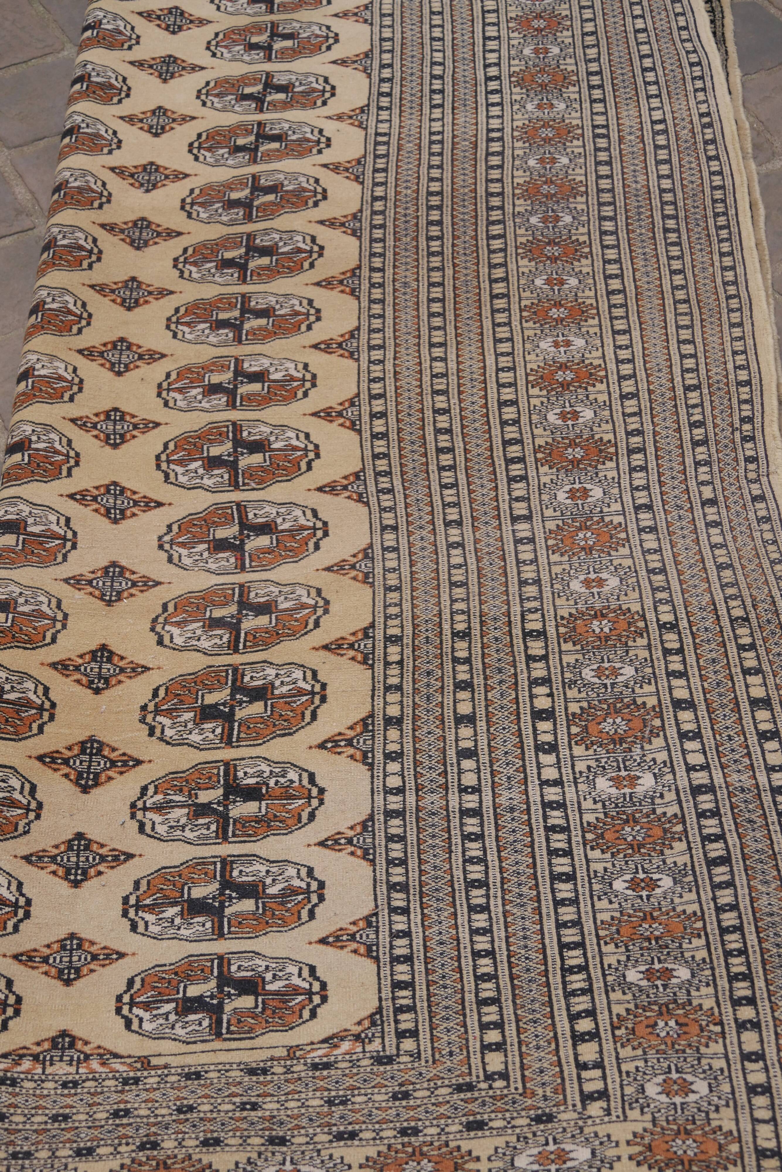 Handmade Oriental Carpet Bukhara Pakistan