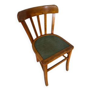 Chaise Bistrot Ancienne - verte