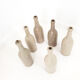 Set of 6 bottles in sandstone
