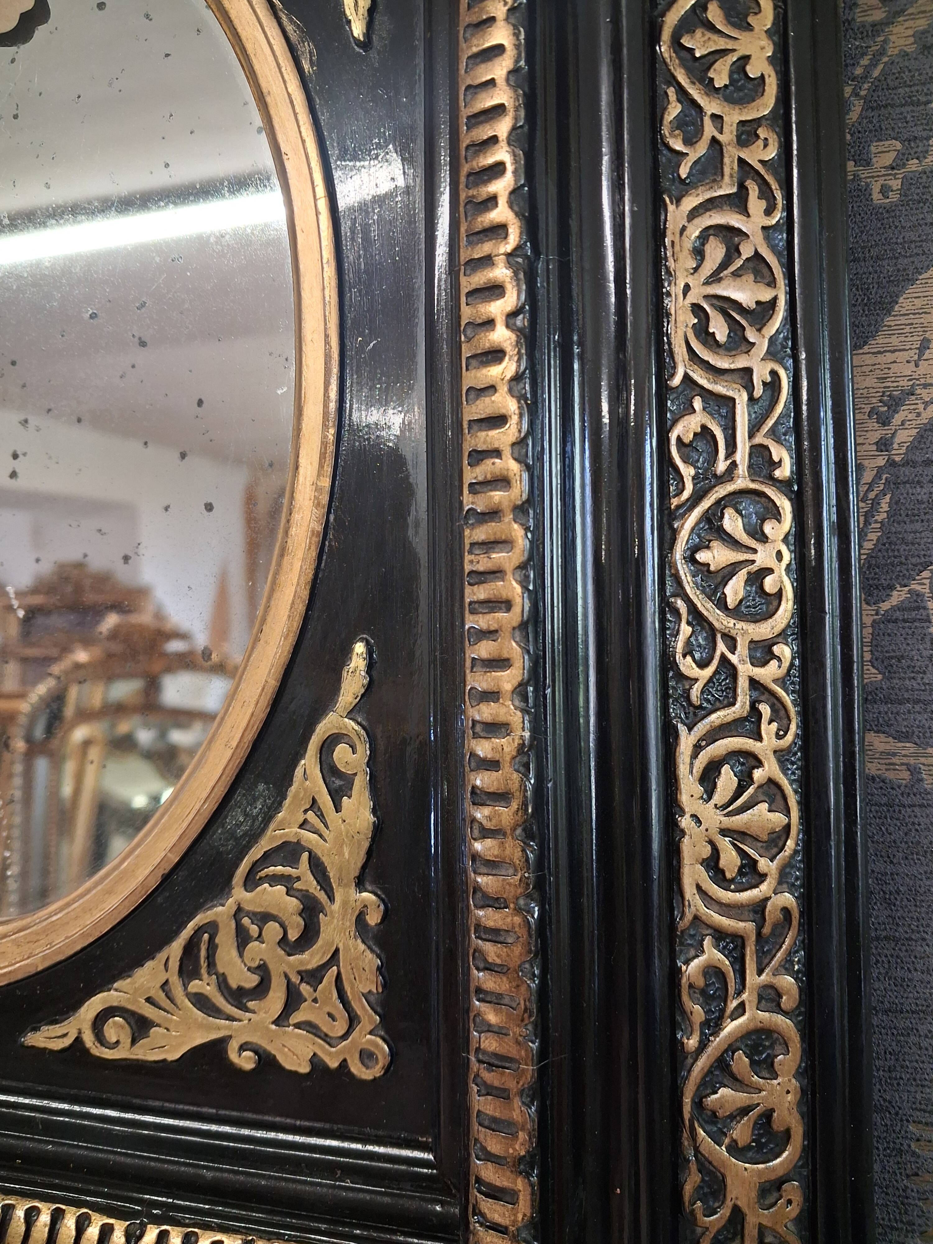 Mirror from the Napoléon III era 45 x 39