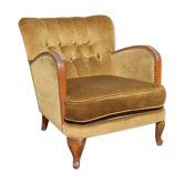 Chauffeuse fauteuil vintage 1950-1960