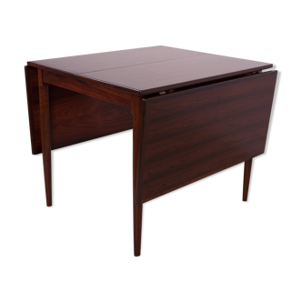 Table à manger extensible en palissandre du milieu du siècle, années 1960