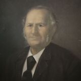 Oil portrait signed and dated 19th