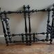 Napoleon III style wall-mounted coat rack