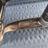 Charles Eames Office Chair VITRA Blue Fabric/Aluminium