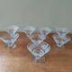 Set of 8 Art Deco champagne glasses