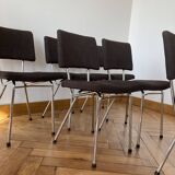 Set of 6 chairs 60s