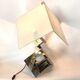 Large Geometrical table lamp by Lumica, Spain, 1970s