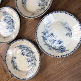 6 iron earth plates model "Marthe"