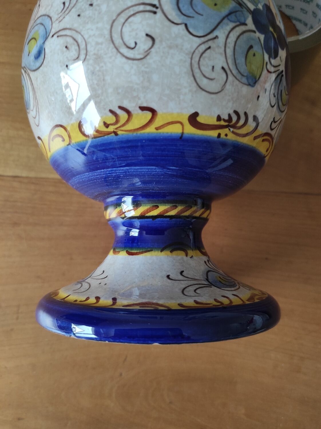 Handmade ceramic vase