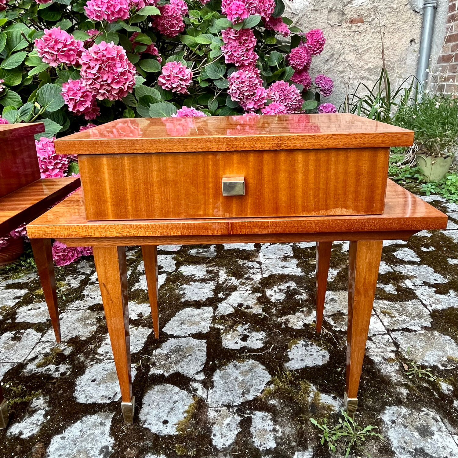 Pair of vintage bedside tables 1960