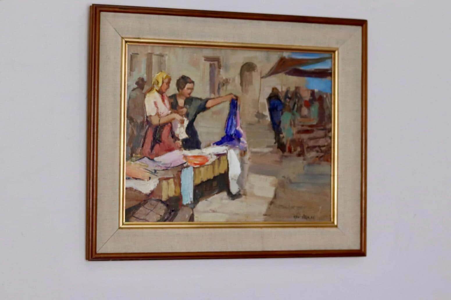 "Street Market" by Knut Norman