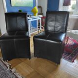 Leather armchair