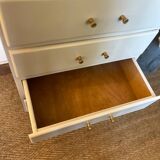 Vintage chiffonier with compass feet