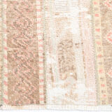 2x9 narrow vintage runner rug, 282x70cm