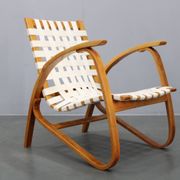 Mid-century bentwood armchair by Jan Vaněk, Czechoslovakia