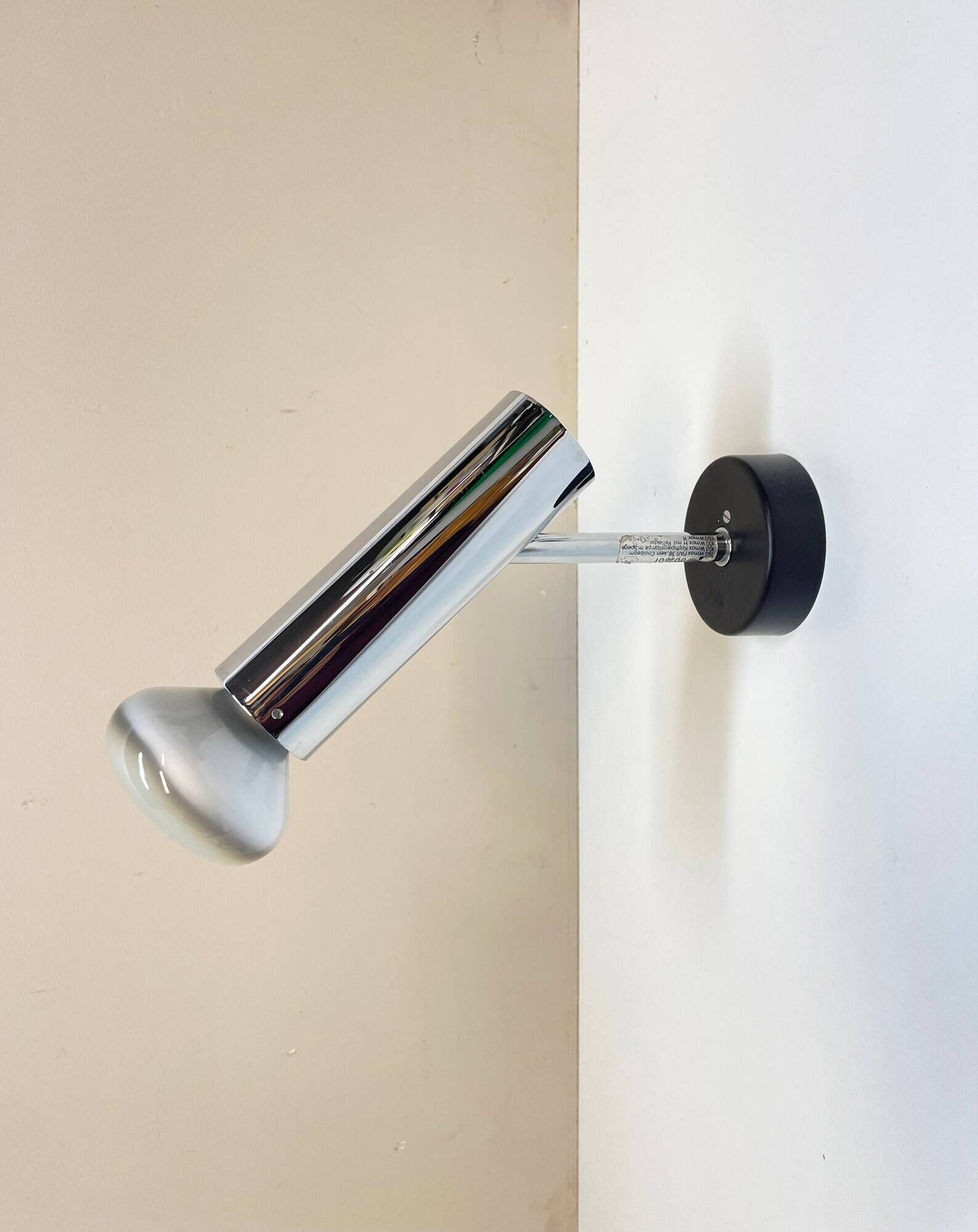 Minimalist Staff Wall Lamp Leuchten, Germany, 1970s.