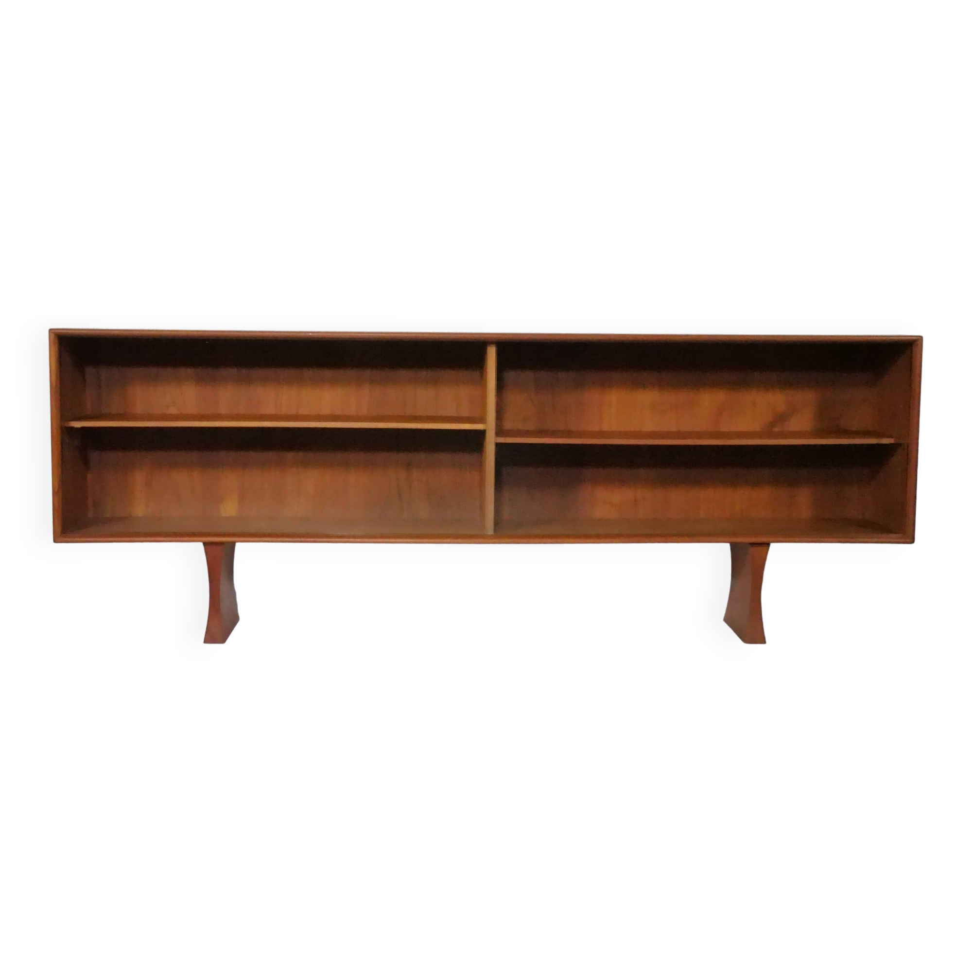 Buffet en teck design danois, vitrine, commode Arne Vodder, années 1960