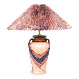 Scandinavian bohemian table lamp from the 70s/80s, postmodern.