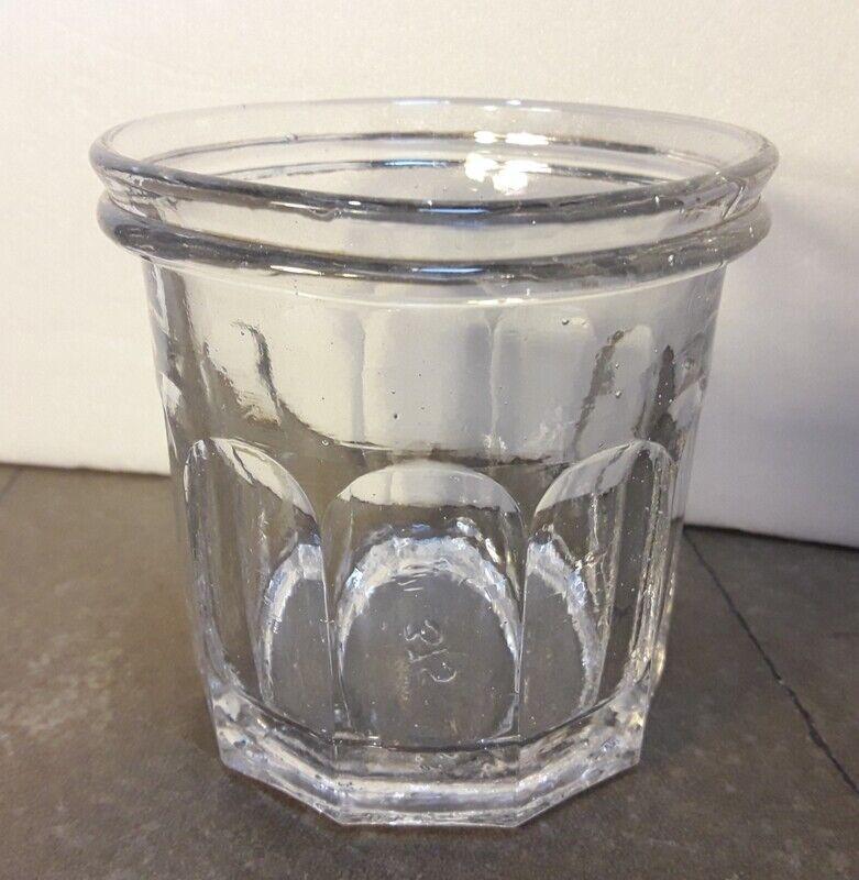 Jam jar XIXth glass -