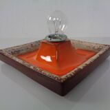 Pop Art Ceramic Wall Lamp, Germany, 1970s