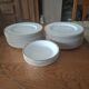 Service of 22 flat plates and 6 deep plates "Auray" - Philippe Deshoulières