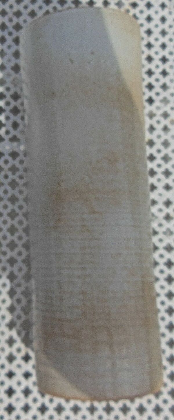 Vase rouleau en ceramique émaillé, marquage a identifier
