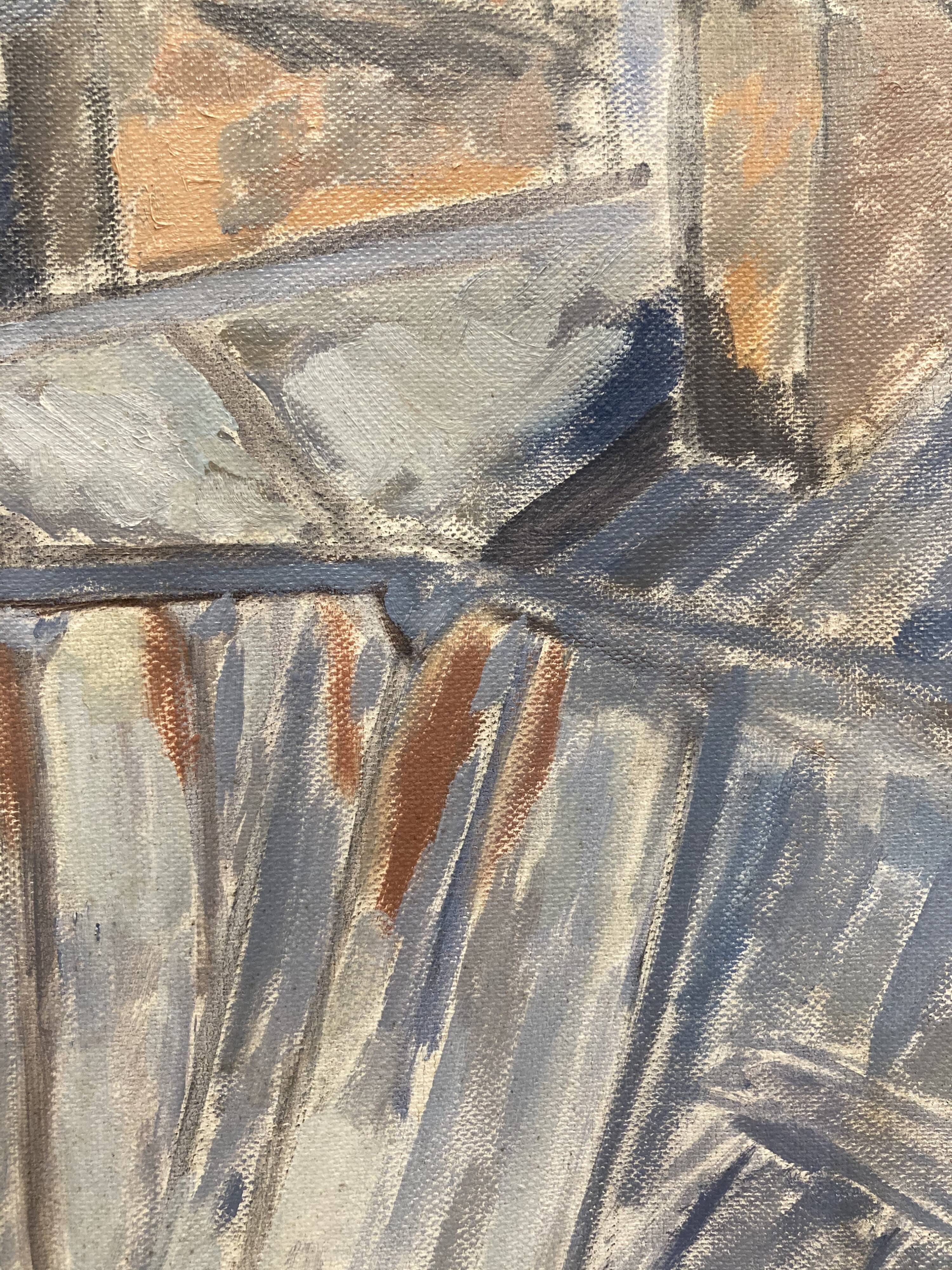 Huile sur toile vintage