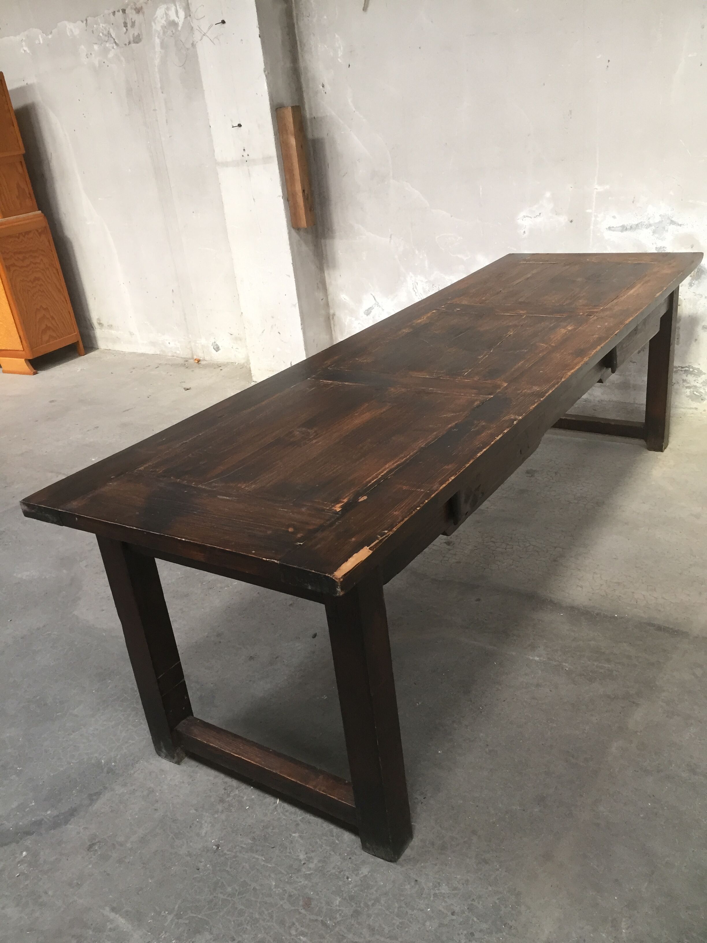 Old fir farmhouse table