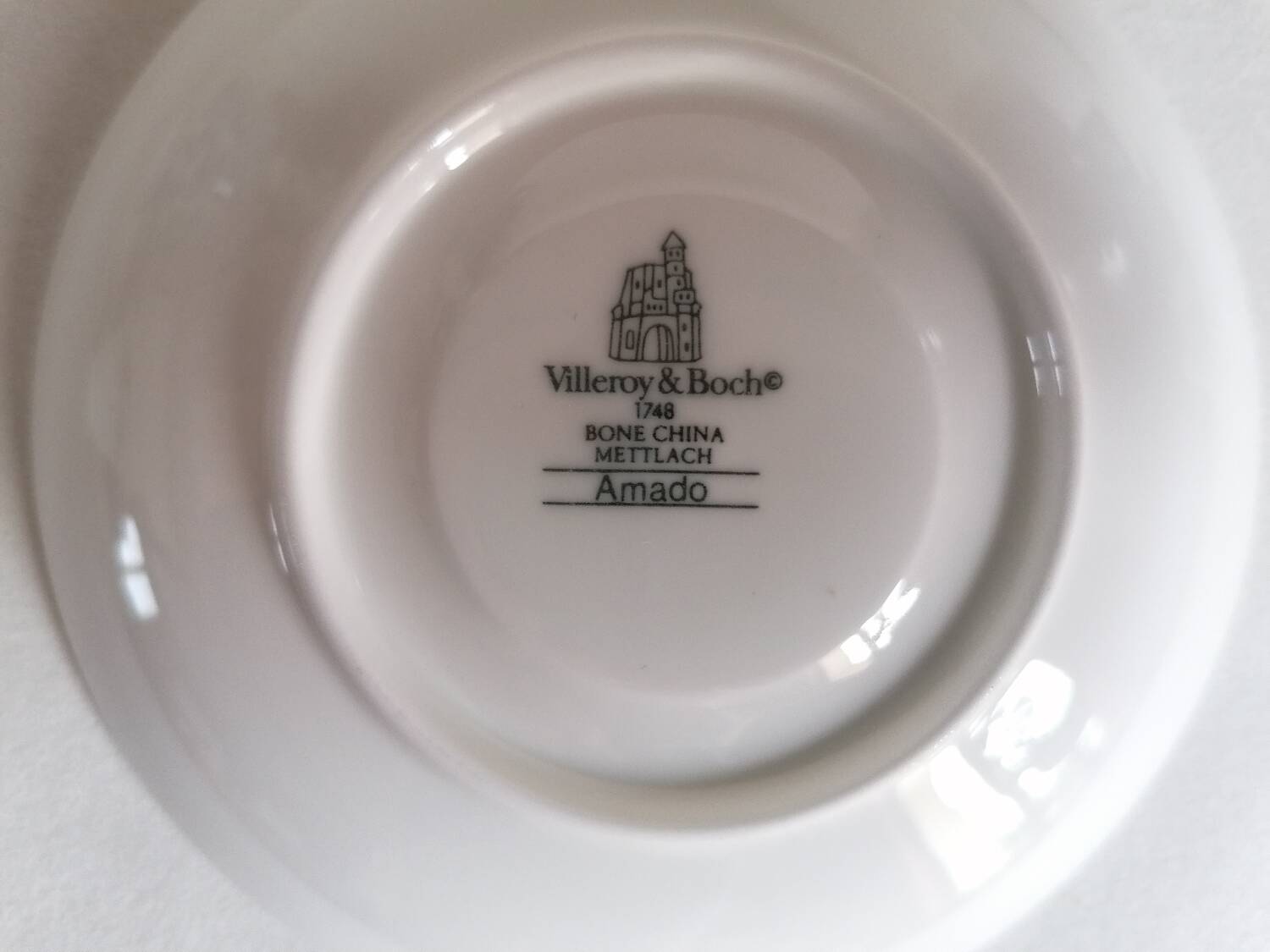 6 Villeroy and Boch Amado coffee cups