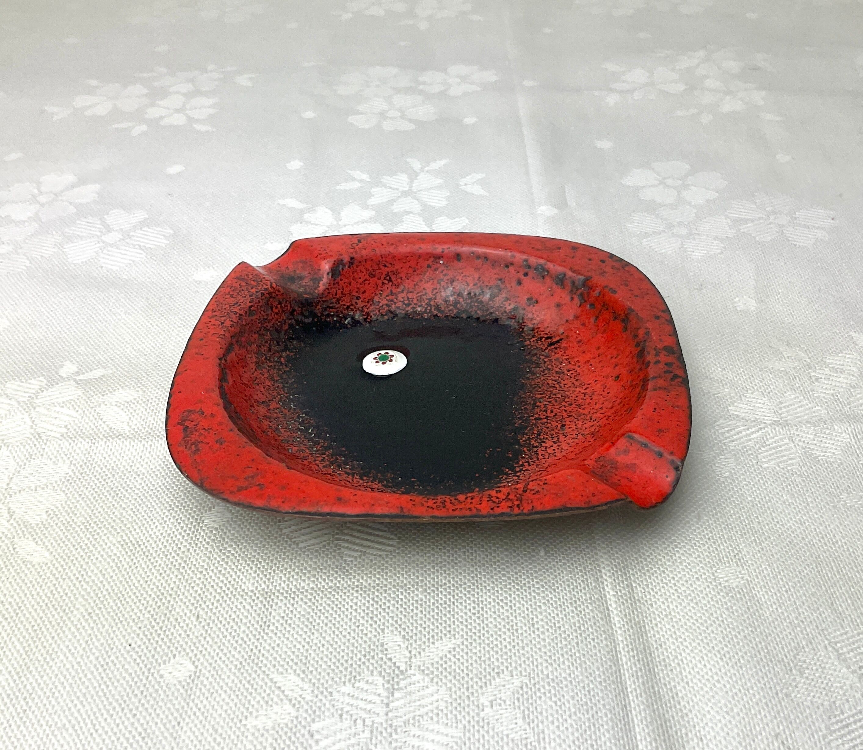 Unikat Designer Keramik Rechaud Stövchen Modern Art FAT LAVA STYLE