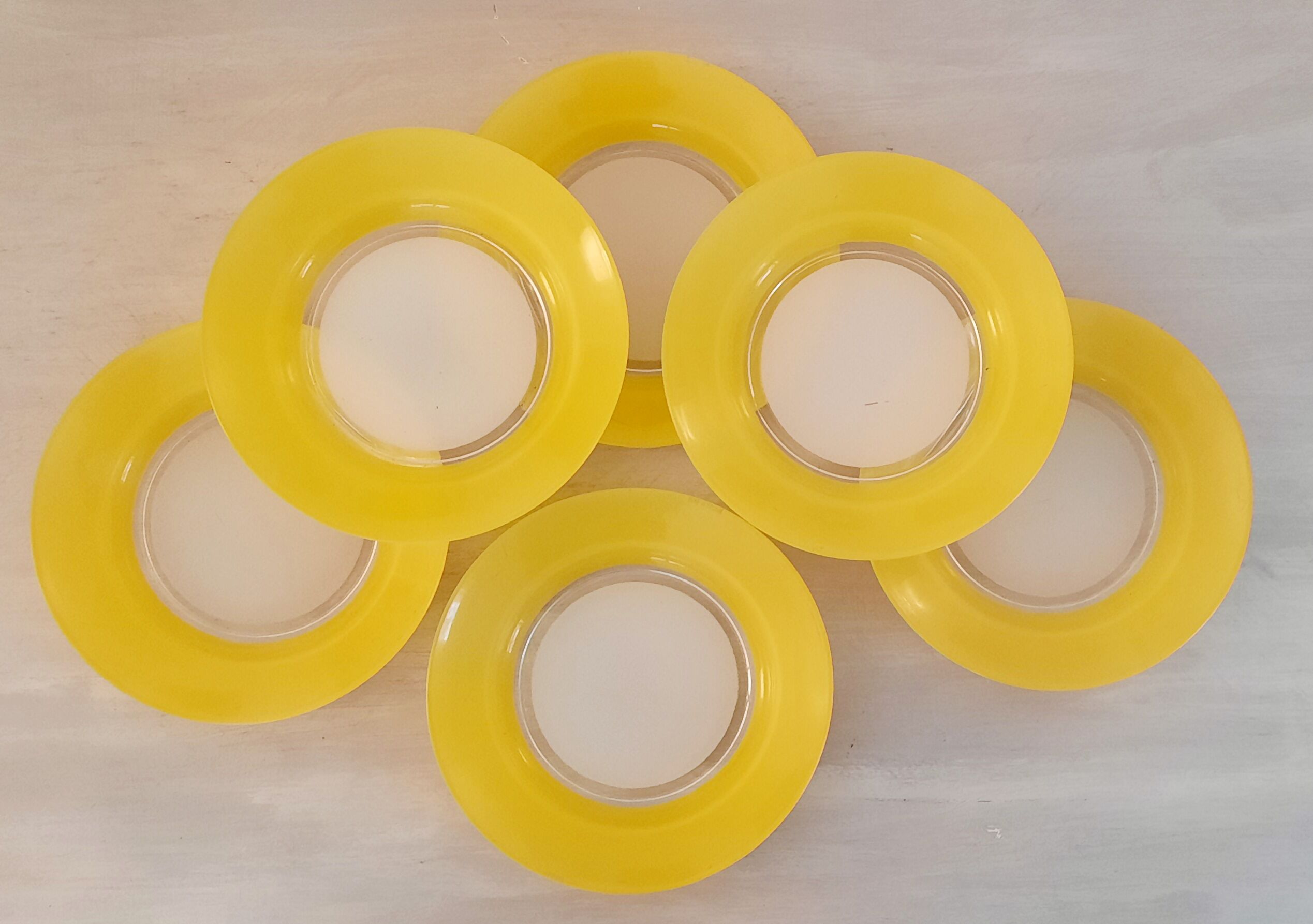 6 assiettes creuses