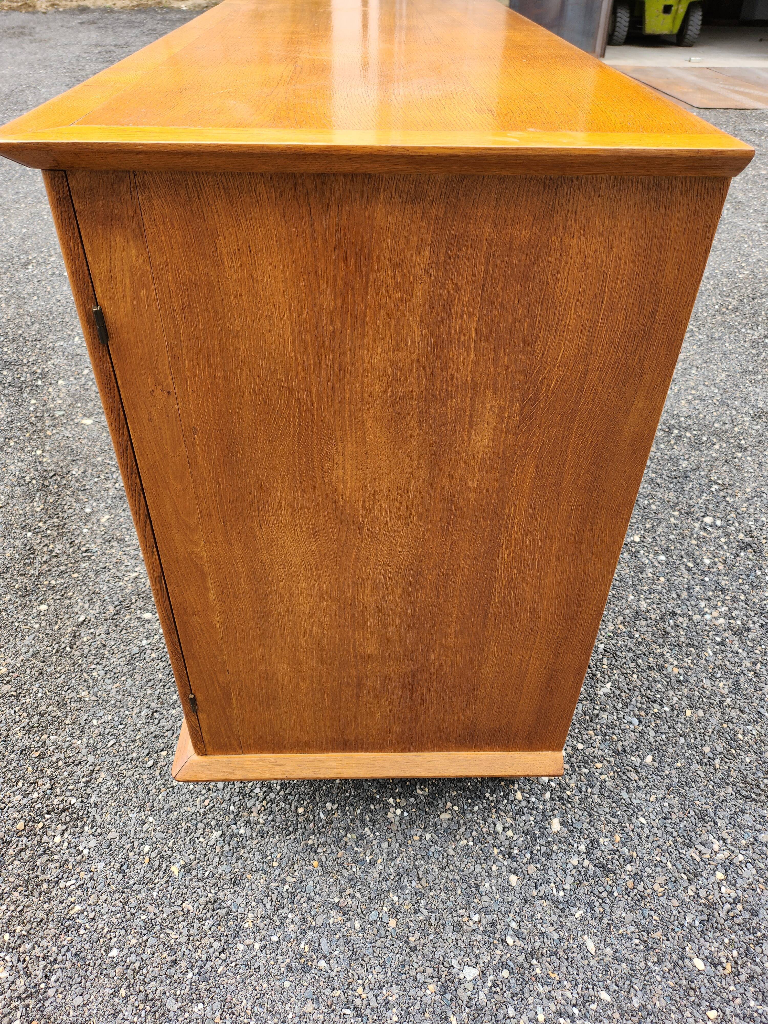 Light oak vintage sideboard