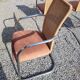 6 chairs in chrome metal effezeta Italy 70s