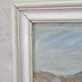 Ragnvald Magnusson, Swedish Modern Landscape, 1960, Oil on Panel, Framed