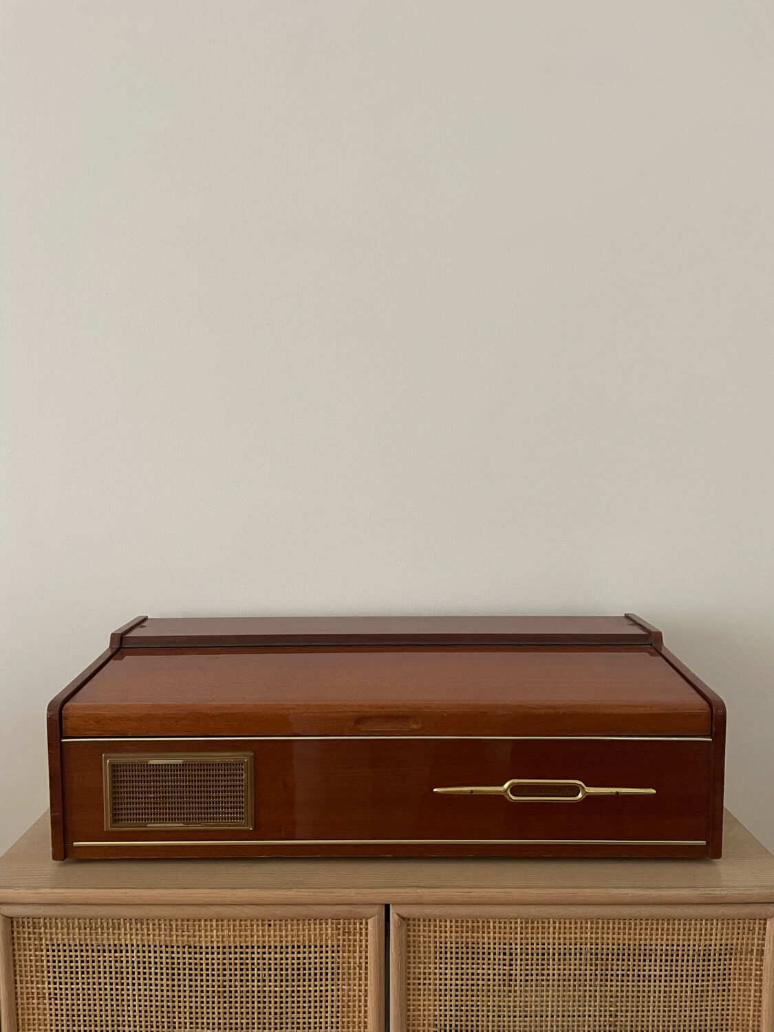 Vintage wooden piano