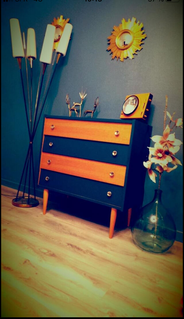 Scandinavian vintage dresser 1950