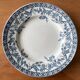 6 antique flat plates in Saint-Amand earthenware (Nord)