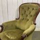 19th century Victorian mahogany armchair