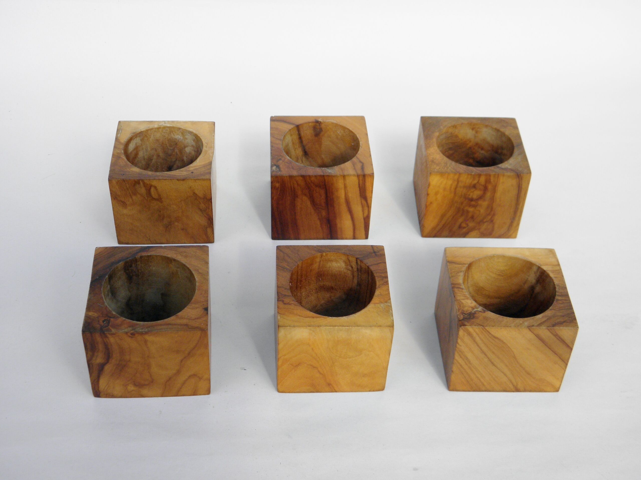 Wooden egg display